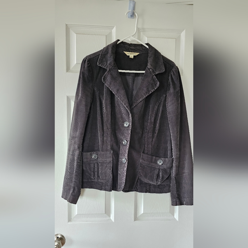 Corduroy Grey Jacket Size L
